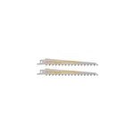 Jeu de 2 lames de scie sabre pour coupe - branches einhell