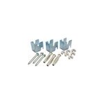 Jeu de 3 fixations rglables pour radiateur en acier lamellaire somatherm for you