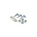 Jeu de 3 fixations réglables pour radiateur en aluminium + kit de réductions (2 réductions droites et ... Jeu de 3 fixations réglables pour radiateur en aluminium + kit de réductions (2 réductions droites et ...