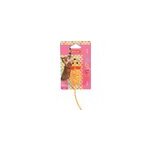 Jouet pour chat souris coloré en élastique zolux Jouet pour chat souris coloré en élastique zolux