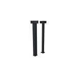 Kit 2 poteaux d'angle pour pergola hespride majae 3, 6 x 3, 6 m