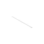 Barre  rideaux extensible  coller 70 / 100 blanc mat