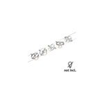 Kit cable set cardan 5 spots gu5, 3 10w 60va 5m paulmann chrome mat