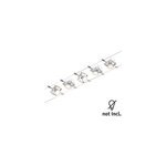 Kit cable set mac ii 5 spots gu5, 3 10w 60va 5m paulmann chrome mat