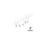 Kit cable set simple 5 spots gu5, 3 5w 30va 5m paulmann