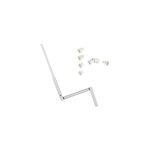 Kit cardan + manivelle pour volet roulant 150cm acbat