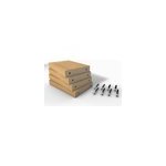 Kit de connexion claustra mdf imitation chêne 22 x 170 mm foge Kit de connexion claustra mdf imitation chêne 22 x 170 mm foge