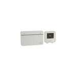 Kit de d�marrage thermostat connect� pour chaudi�re schneider electric wiser blanc