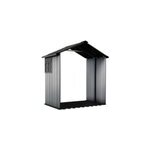 Kit d'extension pour abris de jardin oakland en résine - keter - gris et noir Kit d'extension pour abris de jardin oakland en résine - keter - gris et noir