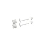 Kit de fixation pour abattant, 8 x 75 mm