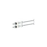 Kit de fixation de rservoir wc, 6 x 80 mm