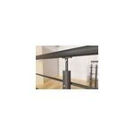 Kit garde corps � plat oxalis gris 2m