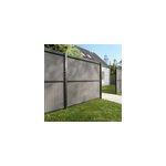 Kit lames occultantes compo gris anthracite 193 cm