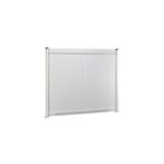 Kit de lamelles occultantes pvc blanc h. 123 cm