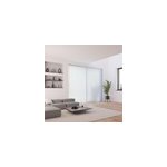 Kit rail et lamelles verticales orientables 127mm pour store californien ouverture latral blanc l. 260 ...