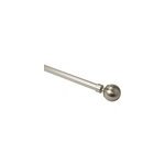 Kit de tringle à rideau extensible double embout boule athens goodhome 200 / 330 cm Ø19mm gris Kit de tringle à rideau extensible double embout boule athens goodhome 200 / 330 cm Ø19mm gris
