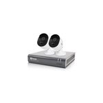 Kit vidosurveillance intrieur et extrieur - 2 camras swann 1080p - 4 canaux - 1 to
