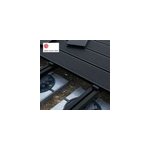 Lambourde aluminium gris neva l. 3, 01 m