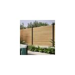 Lame de cl�ture persiennes aluminium effet ch�ne neva klikstrom l. 179, 1 x 15, 3 cm, �p. 21 mm