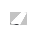 Lame de clôture pleine belty aluminium blanc 9016 - 300 mm Lame de clôture pleine belty aluminium blanc 9016 - 300 mm