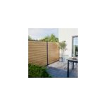 Lame de cl�ture pour pose embo�t�e en aluminium d�cor ch�ne neva klikstrom, l. 179, 8 x h. 15, 5 x �p. ...