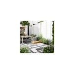 Lame de cl�ture en pvc blanc embo�table l. 180 x h. 20 cm x �p. 30 mm