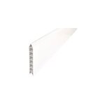Lame de clture pvc embotable l. 180 x h. 20 cm ep. 30 mm
