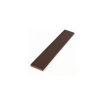 Lame de finition pour bardage greenwall chocolat l. 2, 2 m