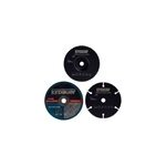 Lame de mini scie circulaire erbauer bois, mtal et plastique, lot de 3