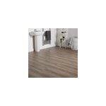 Lame pvc clipsable jazy bois naturel gris� 22 x 122 cm goodhome (vendue au carton)