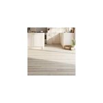 Lame pvc clipsable mambo 124x19 cm d�cor bois blanc rustique goodhome (vendue au carton)