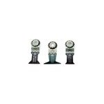 Lame de scie plongeante pour multifonction multi fein e - cut starlock bois et m�tal, 3 pi�ces