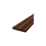 Lame de terrasse en bois exotique massaranduba l. 245 x l. 14, 5 x p. 2, 1 cm