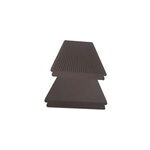 Lame terrasse composite greendeck wpc pleine chocolat l. 260 x l. 14 cm