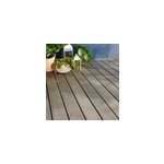 Lame de terrasse composite gris good home hudson l. 240 x l. 12, 7 cm