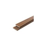 Lame de terrasse composite marron good home hudson 240 x 12, 7 cm