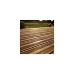 Lame de terrasse pin du nord marron potomac klikstrom l. 240 x l. 12 x p. 2, 1 cm