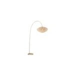 Lampadaire arc corina beige crme ip20 e27 40w 55 x h. 192cm lucide