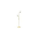 Lampadaire baldaz 2 lumières goodhome e14 laiton doré l. 35, 5 x h. 14 cm Lampadaire baldaz 2 lumières goodhome e14 laiton doré l. 35, 5 x h. 14 cm
