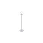 Lampadaire barool goodhome e27 argent brillant Lampadaire barool goodhome e27 argent brillant