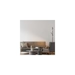 Lampadaire led eunice mtal noir mat h. 150cm ip20 e27 16w brilliant