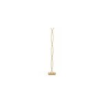 Lampadaire led integre lasana 4 effet bois ip20 36w h. 143cm eglo