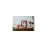 Lampe � poser en acier terracotta h. 20 cm e14 40 w seynave