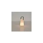 Lampe baladeuse led int�gr�e bahia little garden 100 / 200 / 300lm ip44 blanc + rgb l. 13 x p. 12. 5 ...