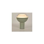 Lampe  poser boule en mtal vert e27 15w h. 30cm corep