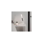Lampe de bureau led intgre variable conjola 600lm 12w ip20 variable goodhome blanc