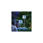 Lampe à poser d'extérieur led integrée rechargeable usb kaami blanc ip44 2w 310lm brilliant Lampe à poser d'extérieur led integrée rechargeable usb kaami blanc ip44 2w 310lm brilliant