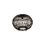 Lampe à poser extérieur solaire atmosphera ip44 2700w h. 32 cm marron Lampe à poser extérieur solaire atmosphera ip44 2700w h. 32 cm marron