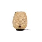 Lampe  poser kasungu e27 ip20 24 x h. 30 cm goodhome coloris naturel