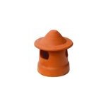 Lanterne d120 romane rouge terre cuite